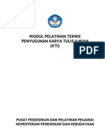 03.21 Modul Pelatihan Teknis Penyusunan KTI (2018)