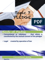 Topic 7 Pledge