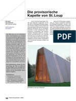 2008-Die provisorische Kapelle von St. Loup