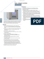 Continuous Level Measurement - Ultrasonic Controllers