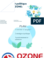 Stratégie Et Politique Ozone