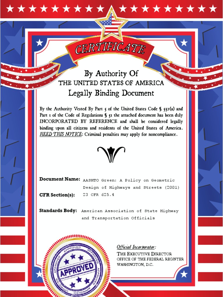 Aashto Geometric Design Of Highways Streets 2001 Pdf