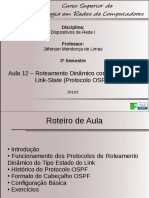 Aula 10 - Link-state (OSPF)