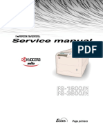 Kyocera FS-1800, 3800 Service Manual
