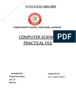 Computer Science Pranjal Srivastava Class 12 B