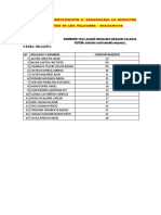 Notas de Comportamiento 4 Sec III Bimestre