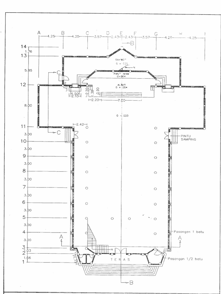 Layout Gereja | PDF