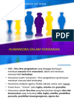 Humaniora Dalam Kebidanan