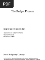 The Budget Process