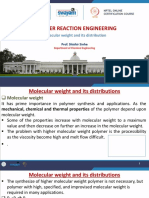 Polymer Reaction Engineering: Molecular Weight and Its Distribution