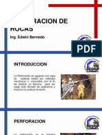 TÉCNICAS DE PERFORACIÓN PARA EXTRACCIÓN DE ROCAS