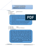 UKBM 9 Matematika Wajib Kelas X 2020-2021