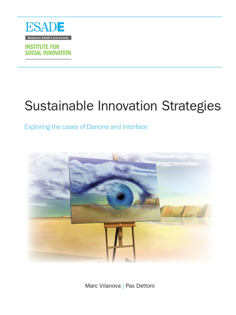 Danone Innovation Strategy – Danone Stratégie – CDJE