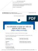 Gmail - Autorizó Un Pago para EBay Pantalla Huawai Y9 Prime