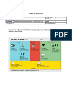 Marketing Digital - Exercicio Model Canvas