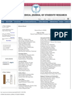 INTERNATIONAL MEDICAL JOURNAL OF STUDENTS’ RESEARCH