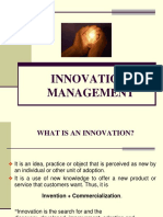 INNOVATION MANAGEMENT