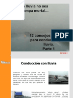 12 consejos practicos para conducir bajo la lluvia - parte 1