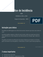 Análise de Incidência do ENEM 2014-2018