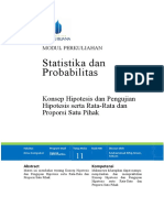 Modul 11 Statistika Dan Probabilitas