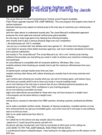 Download The Jump Manual Jump Higher With Comprehensive Vertical Jump Training by Jacob Hiller by manman6441 SN54260200 doc pdf