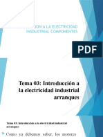 Tema 3 Ntroduccion A La Electricicdad Inductrial Arranques
