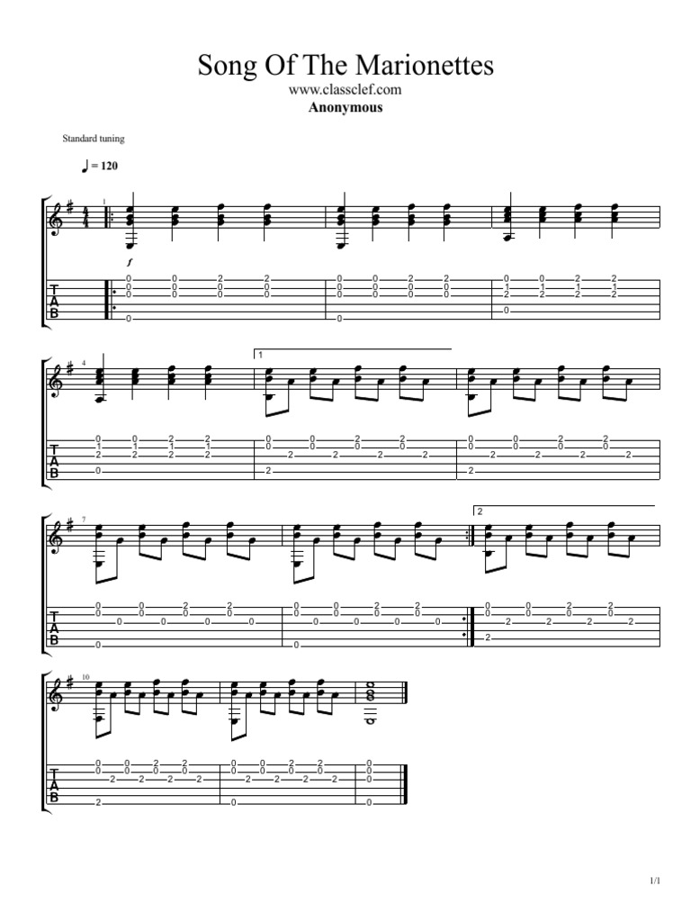 Song of The Anonymous PDF