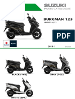 Burgman 125: Parts Catalogue
