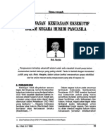 Pengawasan Kekuasaan Eksekutif Dalam Negara Hukum Pancasila