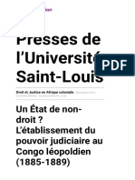 Presses de L'université Saint-Louis