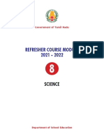 Refresher Course Module 2021 - 2022: Science