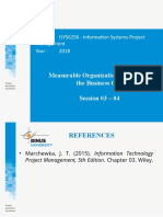 Measurable Organizational Value and The Business Case Session 03 - 04