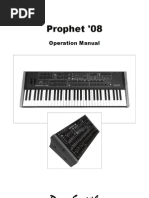 Prophet 08 Manual v1.3