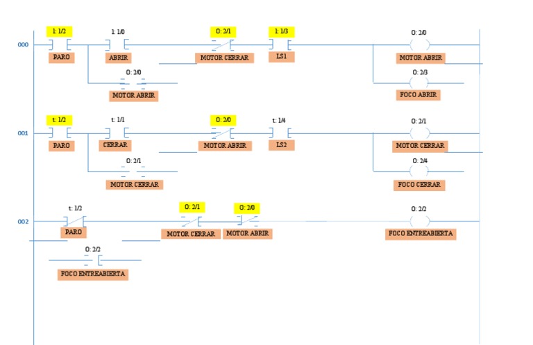Diagrama Escalera | PDF
