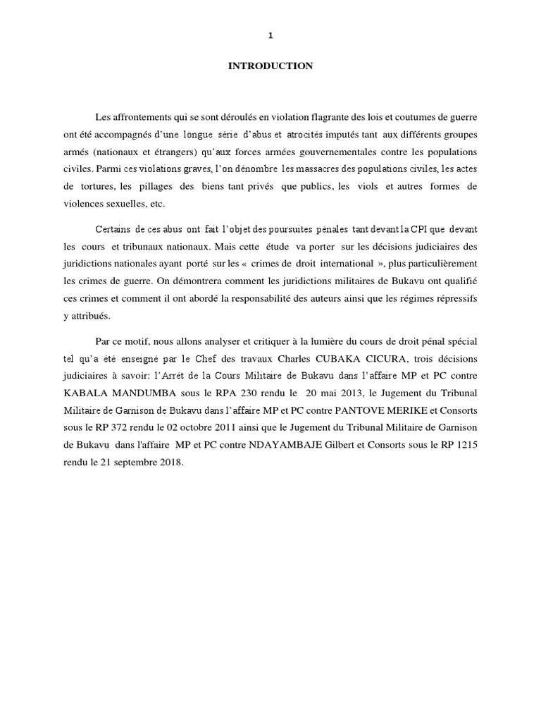 Pénal Congolais Livre Deuxième | PDF | Crimes | Crime et violence