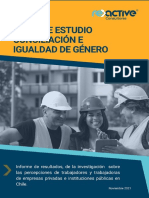 Informe Estudio Conciliaci - N e Igualdad de G - Nero en Chile