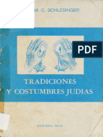 Erna C. Schlesinger - Tradiciones y Costumbres Judias