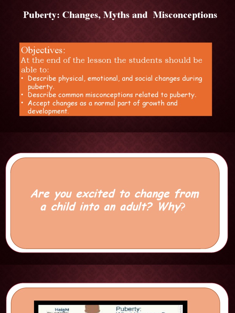 What are the Common Myths And Misconceptions Related to Puberty: Debunked!