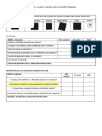 Questionários Autoavaliação Alunos - Orientação - Pedagógica