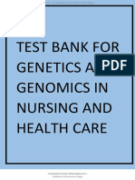 Test Bank For Genetics and Genomics in Nursing and Health Care 2nd Edition by Beery