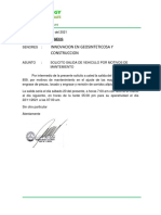 Carta Salida 2 de Camion Grua Por Mantenimiento Ayp859