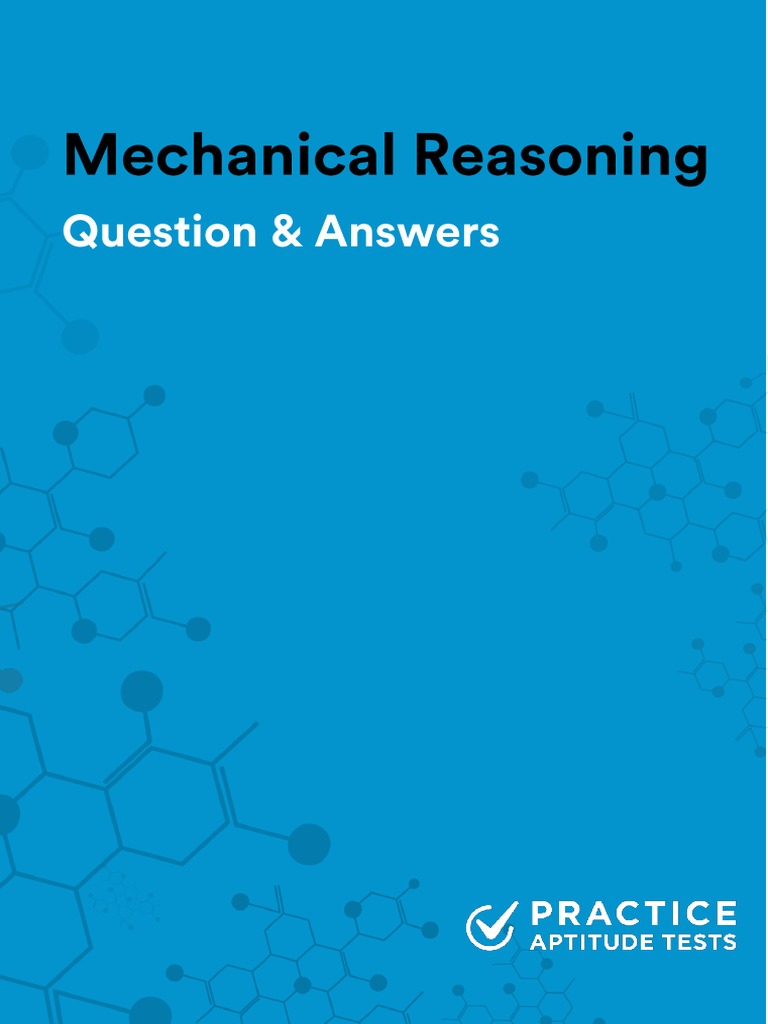 Mechanical Reasoning Test PDF