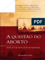 229 Livro A Questo Do Aborto Aspectos Jurdicos Fundamentais