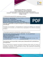 Guía para El Desarrollo Del Componente Práctico - Unidad 3 - Escenario 4 - Componente Práctico - Escenario Simulado