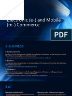 Electronic and Mobile Commerce