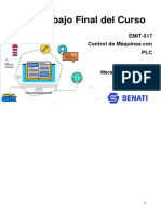 Automatización de mezclado de alimentos con PLC