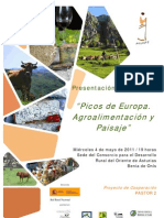 CARTEL PASTOR 2 - PRESENTACIÓN Guía PICOS DE EUROPA  AGROALIMENTACIÓN Y PA_