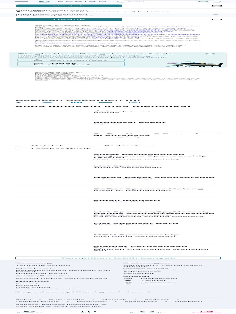 List Email Sponsorship 2025