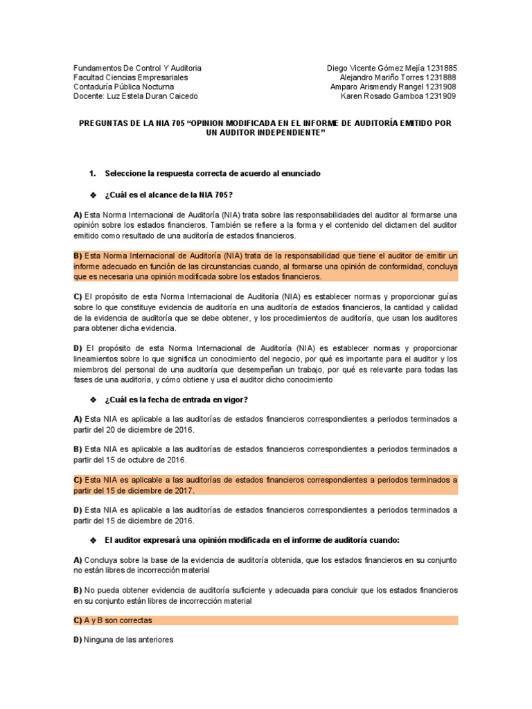 Banco de Preguntas y Respuestas | PDF | Contralor | Auditoría