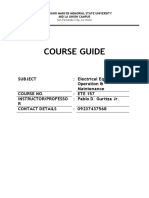 Course Guide Ete 157